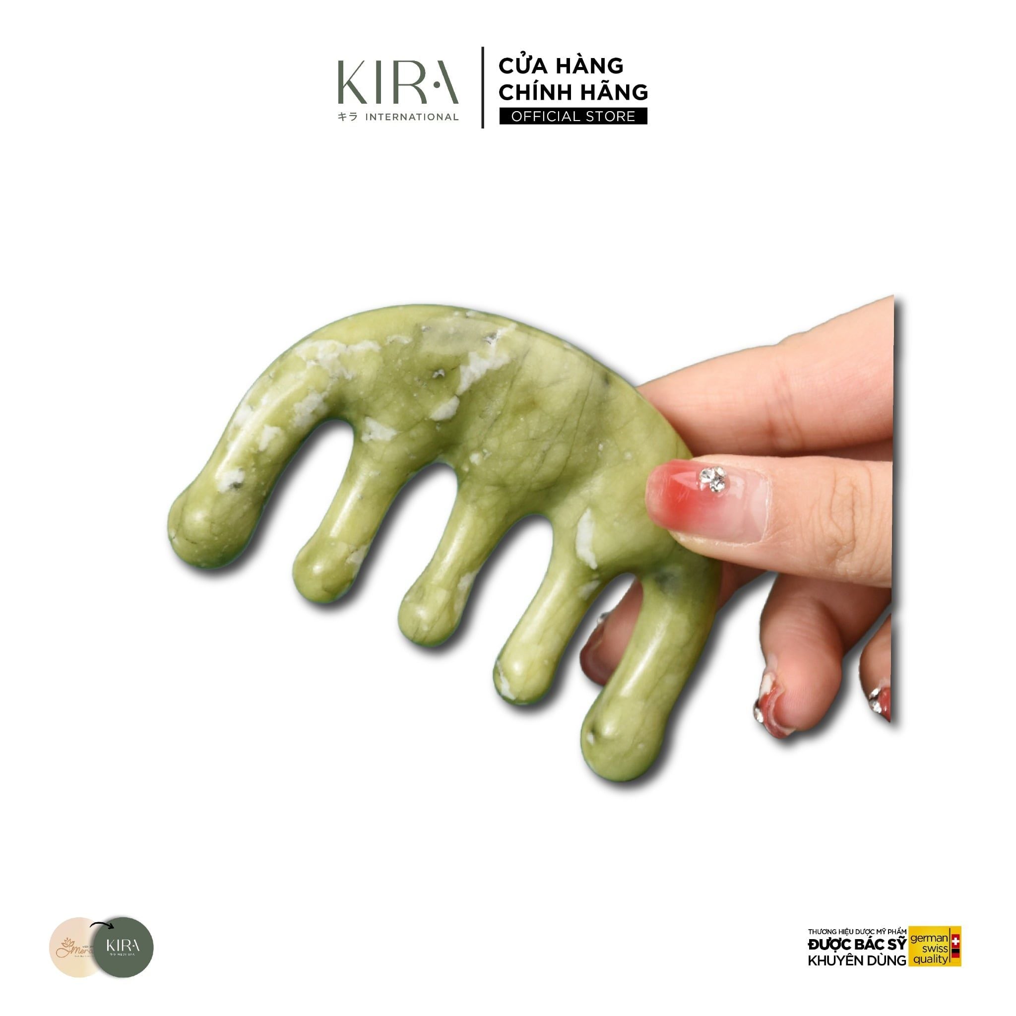  Lược Massage Đầu Đá Ngọc Bích cao cấp - Bí Quyết Thư Giãn & Làm Đẹp Từ Đá Quý Tự Nhiên– Dụng Cụ Massage Giảm Căng Thẳng, Kích Thích Tuần Hoàn, Nuôi Dưỡng Da Đầu Khỏe Mạnh 