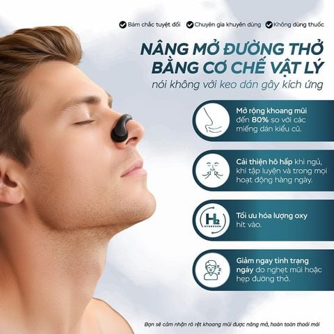 Miếng dán nong mũi hỗ trợ đường thở KIRA BrEASY 