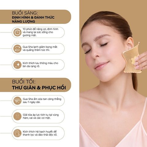  Guasha đồng thau Cánh Bướm KIRA – Dẫn lưu bạch huyết, điêu khắc mặt & cơ thể 