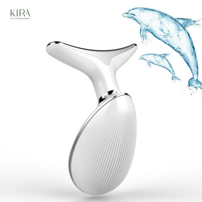  MÁY CHĂM SÓC TRẺ HOÁ VÙNG CỔ – MASSAGE RUNG, ÁNH SÁNG 7 MÀU, GIÚP NÂNG CƠ, MANG LẠI KHUÔN MẶT THON GỌN VLINE 