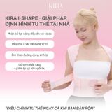  Đai chỉnh tư thế chống gù lưng I-Shape Lite KIRA, chống vẹo cột sống cao cấp - chất liệu thoáng khí tàng hình - kiểu dáng thời trang - hỗ trợ tư thế tối đa 