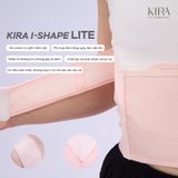  Đai chỉnh tư thế chống gù lưng I-Shape Lite KIRA, chống vẹo cột sống cao cấp - chất liệu thoáng khí tàng hình - kiểu dáng thời trang - hỗ trợ tư thế tối đa 