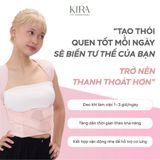  Đai chỉnh tư thế chống gù lưng I-Shape Lite KIRA, chống vẹo cột sống cao cấp - chất liệu thoáng khí tàng hình - kiểu dáng thời trang - hỗ trợ tư thế tối đa 
