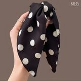  Băng đô ren trắng, khăn đội đầu, khăn tam giác kiểu Pháp, khăn vuông phong cách 