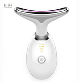  MÁY CHĂM SÓC TRẺ HOÁ VÙNG CỔ – MASSAGE RUNG, ÁNH SÁNG 7 MÀU, GIÚP NÂNG CƠ, MANG LẠI KHUÔN MẶT THON GỌN VLINE 