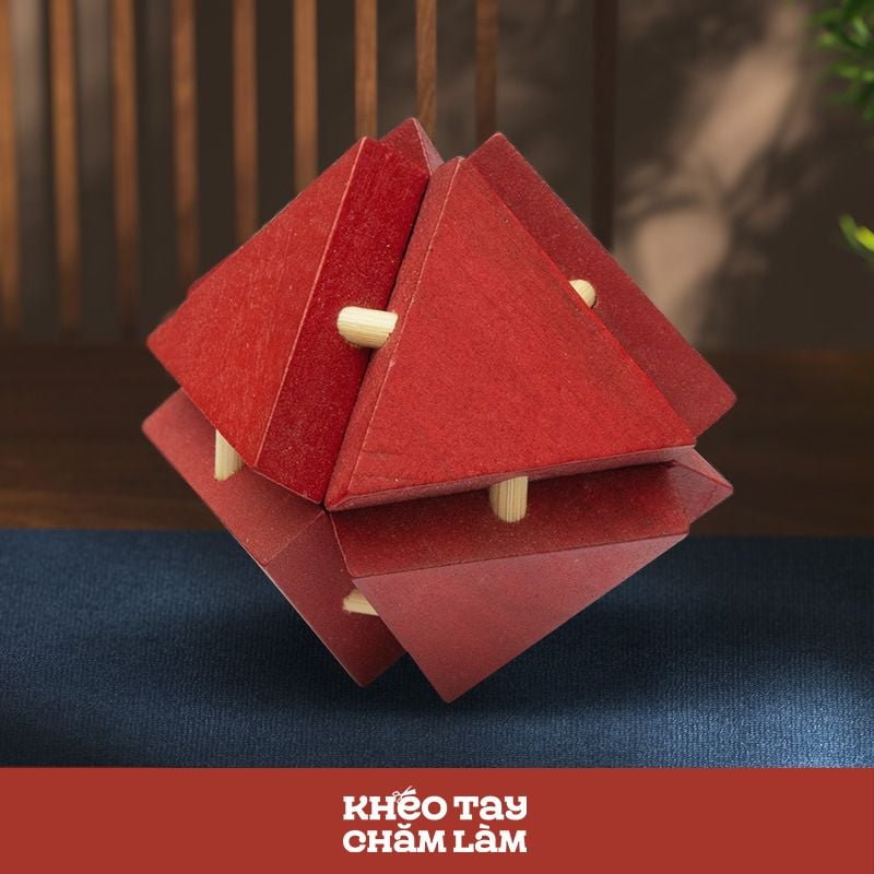  Đồ chơi trí tuệ Khóa gỗ Kong Ming Luban – trò chơi gỗ tháo lắp thông minh cho người lớn và thiếu niên 