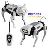 Đồ chơi lắp ráp robot chó mèo cơ khí DIY – mô hình chạy năng lượng mặt trời cho bé 