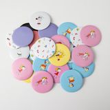  GƯƠNG TRÒN MINI HÀN QUỐC – THIẾT KẾ HOẠT HÌNH DỄ THƯƠNG, NHỎ GỌN TIỆN LỢI 