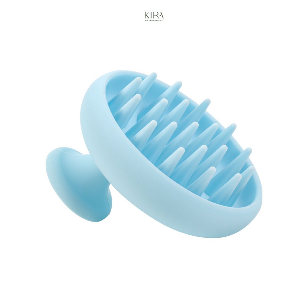  Lược gội đầu massage da đầu silicone mềm tẩy gàu kích thích mọc tóc cho nam nữ 