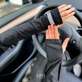  Găng Tay Chống Nắng Phản Quang + Khẩu Trang Chống Nắng Phản Quang Nam Nữ đi xe máy, lái ô tô, thể thao chống 