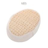  Miếng tắm xơ mướp kèm vải cotton mềm mại – Tẩy tế bào chết toàn thân – Nhanh mềm khi gặp nước – Miếng chà lưng và găng t 