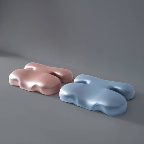  Gối công thái học H-Shape chống hình thành nếp nhăn cổ và nếp nhăn mặt khi ngủ, chống đau mỏi cổ vai gáy, hỗ trợ đốt sống cổ mang lại giấc ngủ sâu thoải mái, chất liệu cao su non và lụa băng cao cấp 