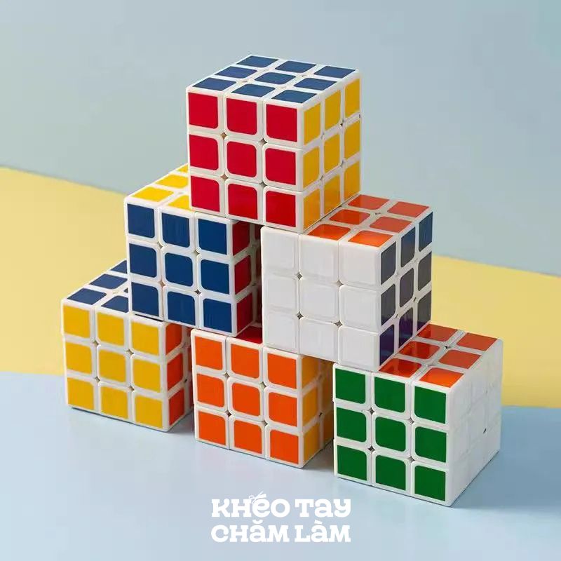 Đồ chơi khối Rubik 3x3 cho bé – Rubik xoay mượt, rèn luyện trí tuệ 