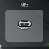  Dao cạo râu nam Whityle 5 lưỡi cao cấp, kèm hộp đựng tiện lợi, cạo sạch râu an toàn không trầy xước 