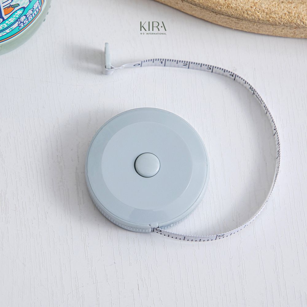  Thước dây mini cuộn tròn 1.5m – Thiết kế xinh xắn, tự động rút gọn, đo quần áo, cơ thể, đồ vật cực tiện 