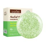  Xà phòng gội đầu chiết xuất thực vật lành tính SADOER – 60g - Dạng bánh nhỏ gọn, tiết kiệm hơn dầu gội thông thường phù hợp mọi loại tóc 