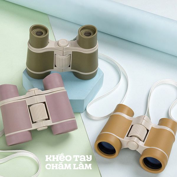  Ống nhòm mini cho bé – kính thiên văn trẻ em 4x chống rơi, đồ chơi khám phá ngoài trời 