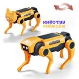  Đồ chơi lắp ráp robot chó mèo cơ khí DIY – mô hình chạy năng lượng mặt trời cho bé 