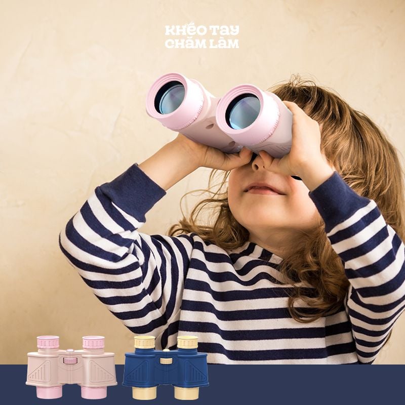  Ống nhòm mini cho bé – đồ chơi khoa học ngoài trời HD, quà tặng học sinh 