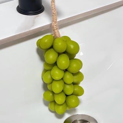  Xà phòng hình chùm nho –hương thơm thư giãn, nho xanh và nho đen, xà phòng thủ công giả nho thành phẩm. 