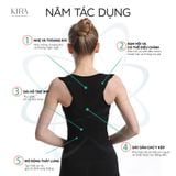  Áo đai định hình chống gù lưng bản to | Giữ dáng thẳng – Mở vai – Hỗ trợ cột sống 