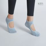  Tất Chống Trượt Tập Yoga Pilates Nữ – Tất Lười Hở Mu Bám Sàn Cực Tốt, Chống Trơn Hiệu Quả 