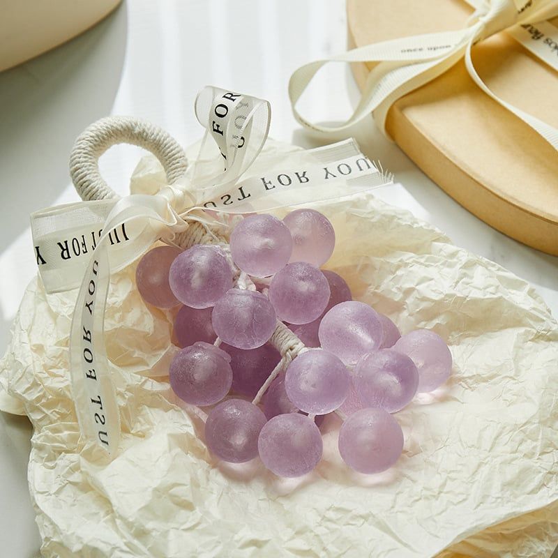  Xà phòng chùm nho pha lê hương thơm hoa cỏ sang trọng – quà tặng độc đáo, trang trí nhà cửa, dưỡng ẩm và làm mềm da 100gr 