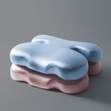  Gối công thái học H-Shape chống hình thành nếp nhăn cổ và nếp nhăn mặt khi ngủ, chống đau mỏi cổ vai gáy, hỗ trợ đốt sống cổ mang lại giấc ngủ sâu thoải mái, chất liệu cao su non và lụa băng cao cấp 