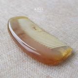  Lược massage sừng trâu tự nhiên cao cấp | Lược chải đầu dày răng mịn chống rụng tóc giảm gãy rối 