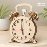  Mô hình đồng hồ gỗ 3D DIY – Đồ chơi lắp ghép sáng tạo, thí nghiệm khoa học cho học sinh 