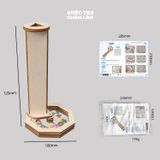  Kính vạn hoa 3D DIY – Đồ chơi khoa học sáng tạo bằng gỗ cho trẻ em 