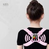  Đai chống gù thông minh LCD – Báo nhắc tư thế học sinh, hỗ trợ chống cận, bảo vệ cột sống cho bé trai bé gái 