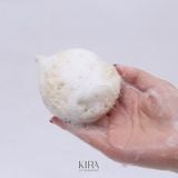  Miếng rửa mặt xơ mướp tự nhiên hình tròn đường kính 8,5cm giúp tẩy tế bào chết, làm sạch sâu, chăm sóc da mặt 