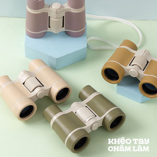  Ống nhòm mini cho bé – kính thiên văn trẻ em 4x chống rơi, đồ chơi khám phá ngoài trời 