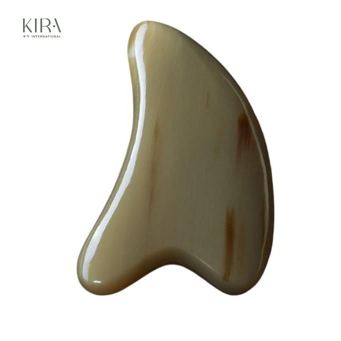  Dụng cụ massage gua sha sừng trâu tự nhiên | Bảng cạo gió mặt & body, thanh lăn bấm huyệt giảm đau thư giãn 