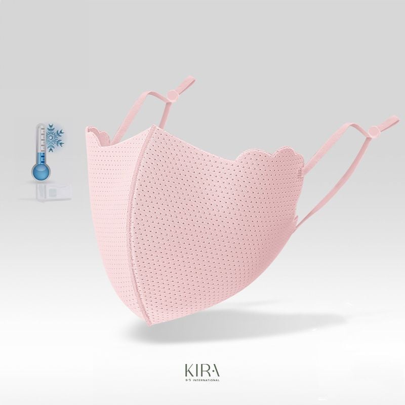  Khẩu trang chống nắng trẻ em vải lụa băng lạnh UPF50+ thoáng khí che nắng đi học đi chơi đi xe đạp 