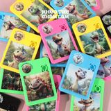  Đồ chơi xếp hình mini khủng long 16 miếng – trò chơi xếp hình vuông cho bé 4-6 tuổi 