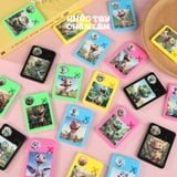  Đồ chơi xếp hình mini khủng long 16 miếng – trò chơi xếp hình vuông cho bé 4-6 tuổi 