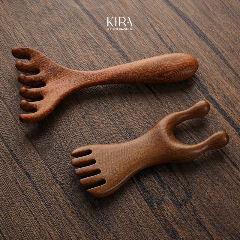  Dụng cụ massage gỗ Ngũ Trảo – Cào lưng, bấm huyệt, thư giãn cơ thể toàn thân 