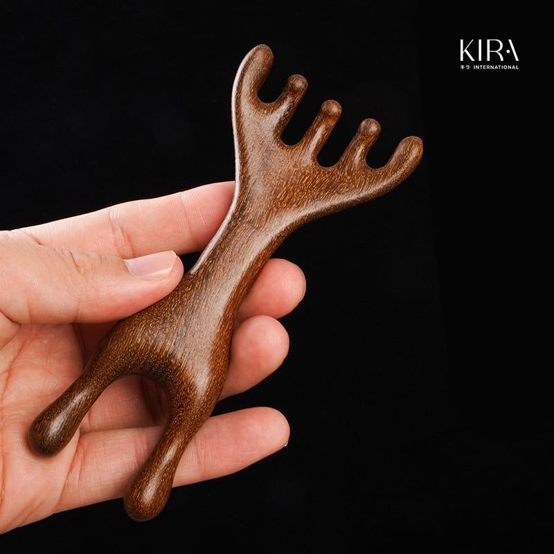  Dụng cụ massage gỗ Ngũ Trảo – Cào lưng, bấm huyệt, thư giãn cơ thể toàn thân 