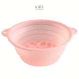  Chậu Đá Lạnh Rửa Mặt Gập Gọn Silicone 1.5L – Dụng Cụ Ngâm Mặt Ice Basin Skin Reviver giúp săn chắc da, se khít lỗ chân lông, cho tinh thần sảng khoái 