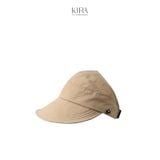  Mũ Trống Đỉnh Che Nắng Nữ UPF50+++ Thời Trang Hàn Quốc Kèm Dây Cột Tóc Chống Tia UV 