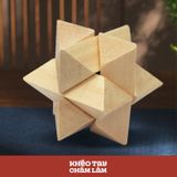  Đồ chơi trí tuệ Khóa gỗ Kong Ming Luban – trò chơi gỗ tháo lắp thông minh cho người lớn và thiếu niên 