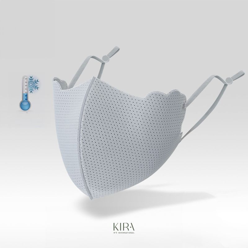  Khẩu trang chống nắng trẻ em vải lụa băng lạnh UPF50+ thoáng khí che nắng đi học đi chơi đi xe đạp 