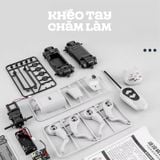  Đồ chơi lắp ráp robot chó mèo cơ khí DIY – mô hình chạy năng lượng mặt trời cho bé 