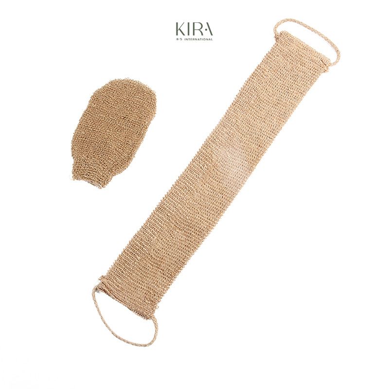  Khăn tắm chà lưng xơ mướp tự nhiên, tẩy tế bào chết, massage cơ thể, phụ kiện tắm gội tiện lợi 