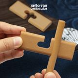  Đồ chơi trí tuệ Khóa gỗ Kong Ming Luban – trò chơi gỗ tháo lắp thông minh cho người lớn và thiếu niên 