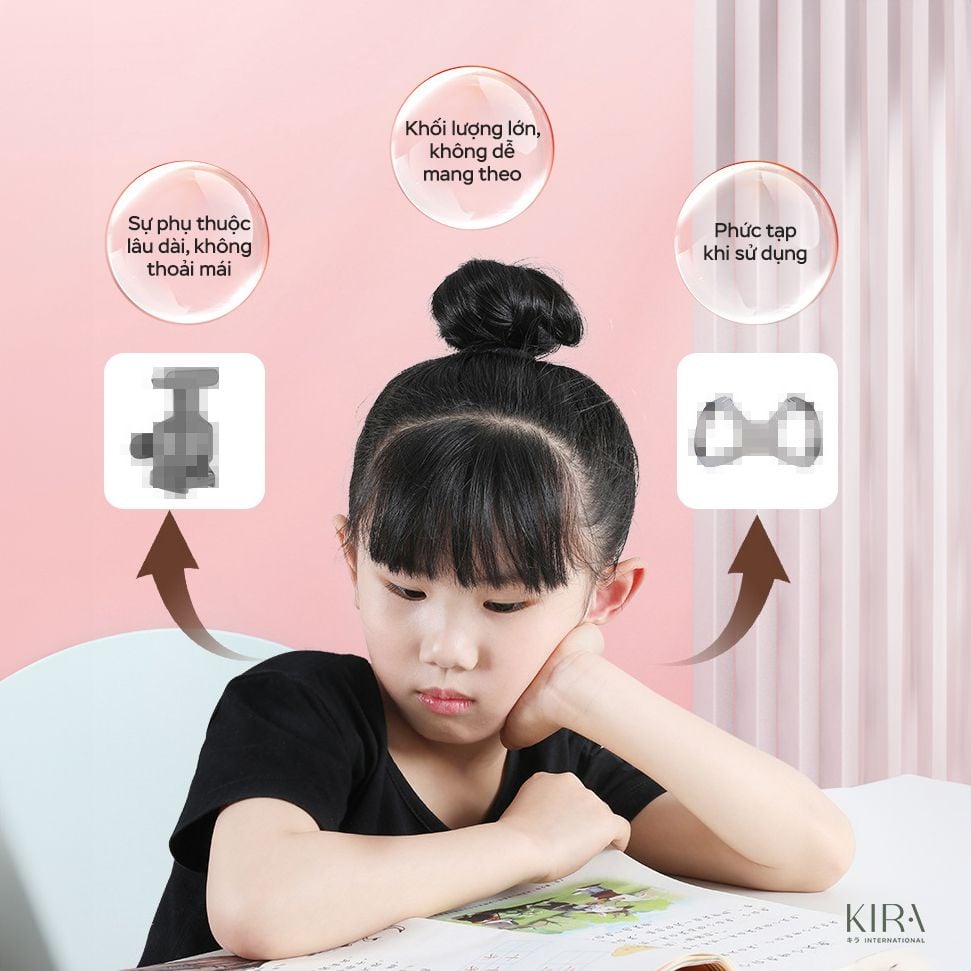  Đai chống gù thông minh cho bé – Bản X có cảm biến rung theo dõi tư thế 