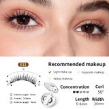  Mi từ tính tích hợp hộp và kẹp tiện lợi mềm mại, không cần keo, kiểu tự nhiên phong cách tiểu thư – đủ các kiểu dáng thời thượng, kèm hộp và kẹp 