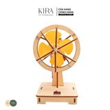  Quạt Lắc Đầu DIY Bằng Gỗ – Đồ Chơi Giáo Dục Khoa Học Cho Trẻ 